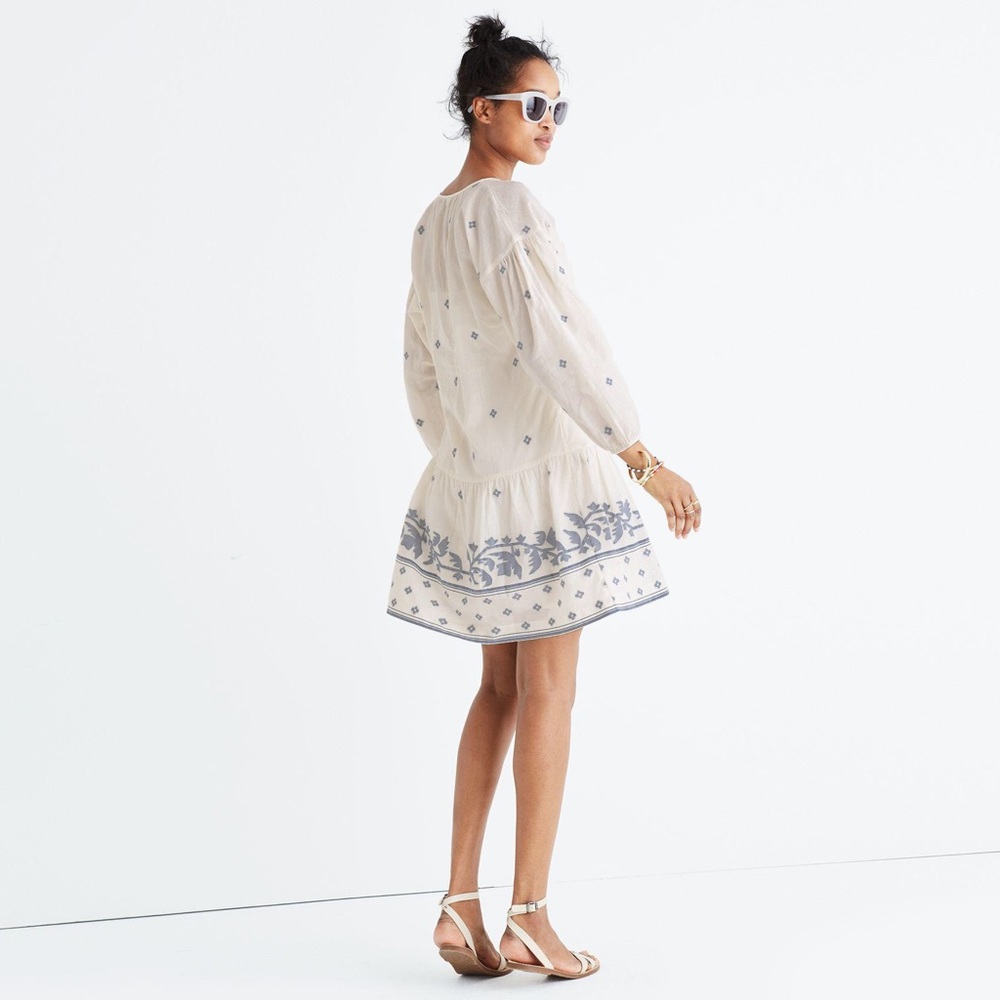 Madewell Jacquard Tunic Dress sz S